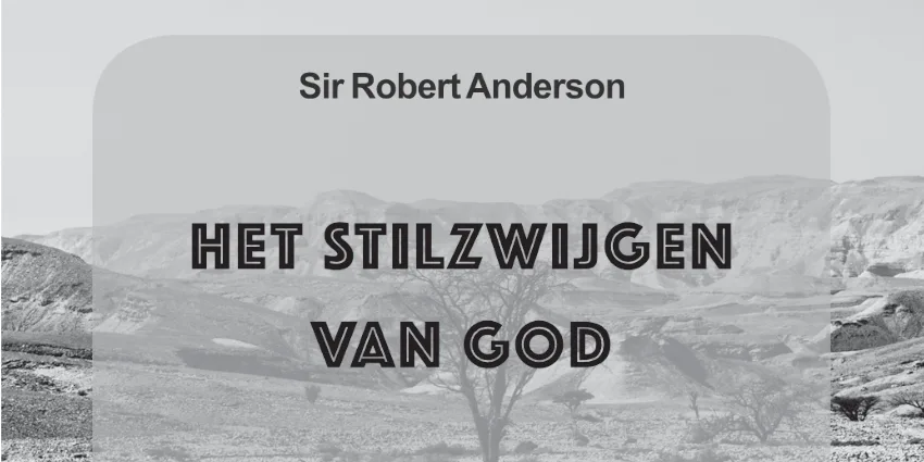 Het stilzwijgen van God